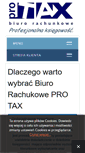 Mobile Screenshot of pro-tax.pl